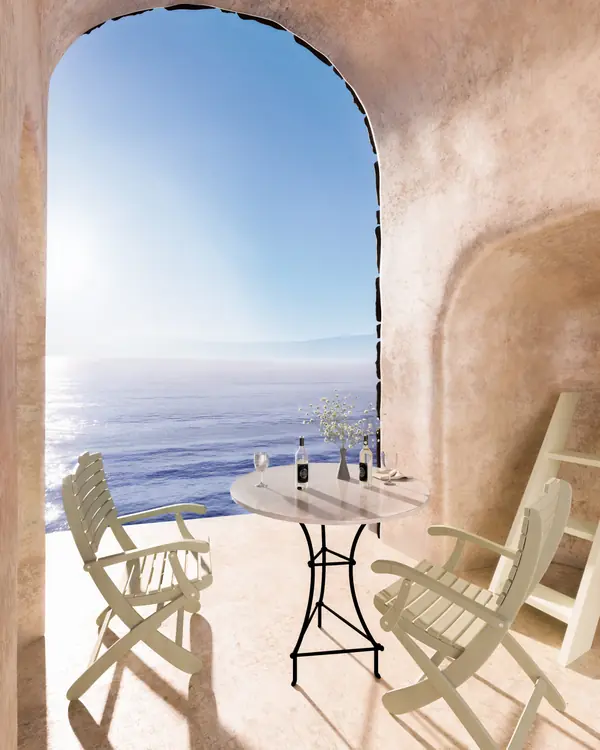 Little 3d copy of the real photo