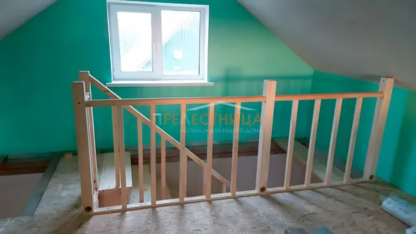 Деревянная лестница К-031М