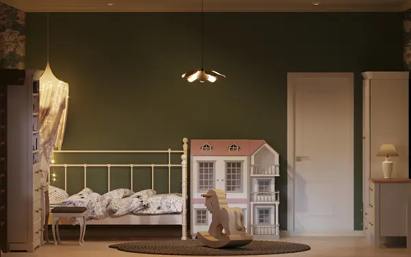 Детская комната для двух девочек