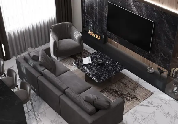 Квартира для супружеской пары и двух взрослых сыновей