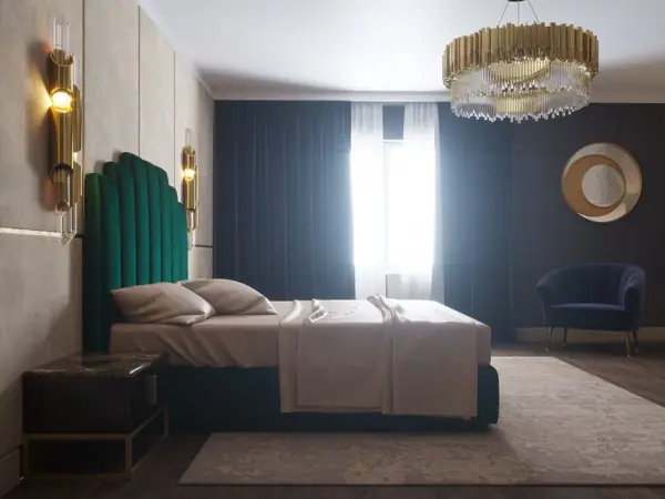 Chic Bedroom by Anna Zarechnaya | BRABBU furniture| MAYA Chair