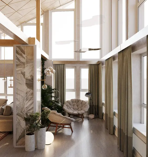 Дизайн проект частного дома в классической стиле