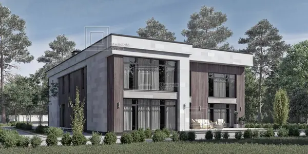 Проект дома с патио