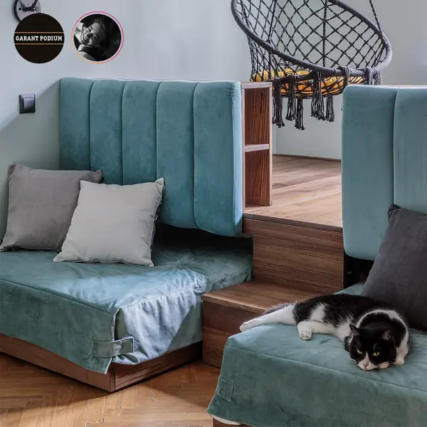 Подиум с выдвижными кроватями