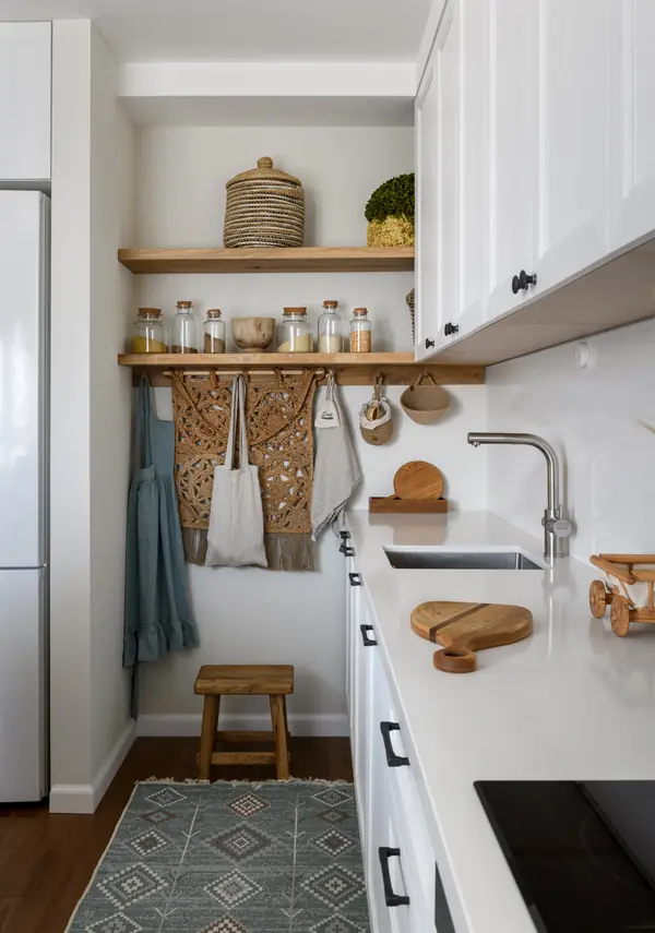 Деревенский сканди в городской квартире