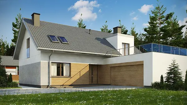 Дом 239 м2 Современный стиль