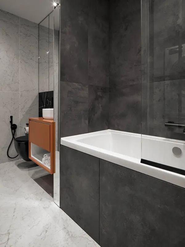 Просторная двухкомнатная квартира 76 м2