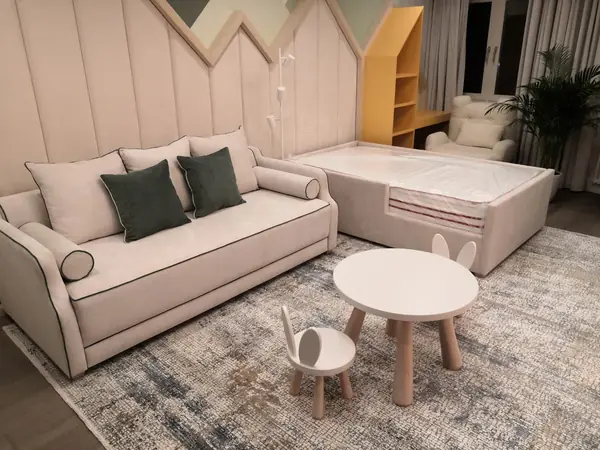 Детская комната \\кровать ,диван ,стеновые панели