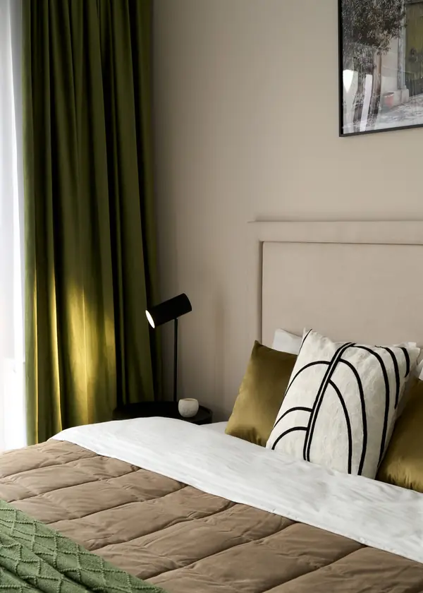 Квартира — студия по дизайн проекту Екатерины Тагировоq