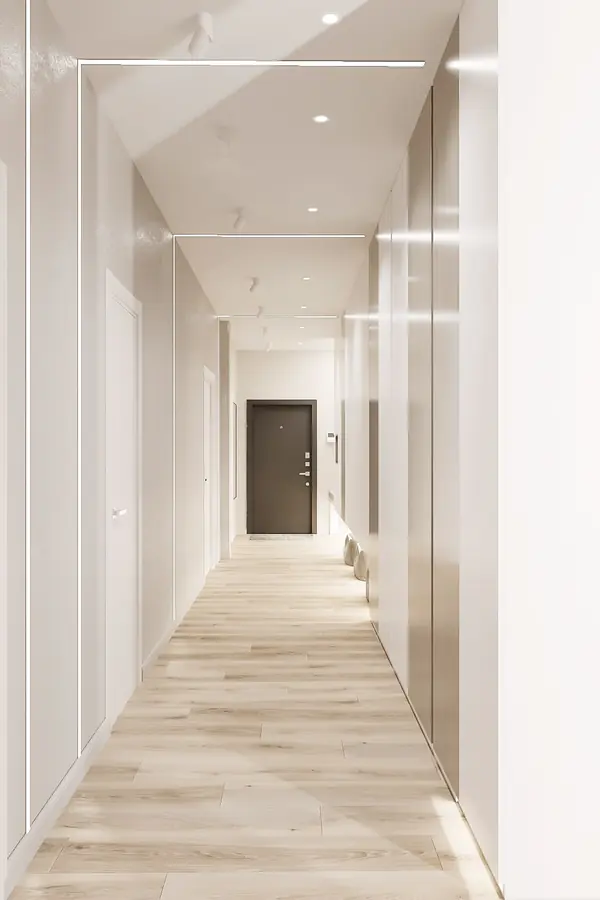 Minimalist apartment 120 m2