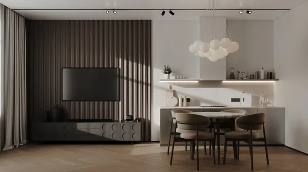 Просторная квартира для активной семьи с детьми