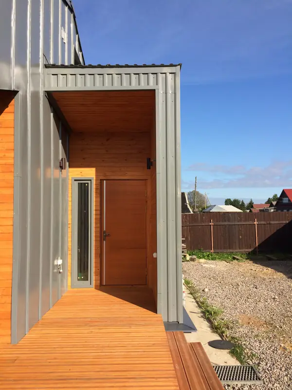 Деревенский дом в современном стиле