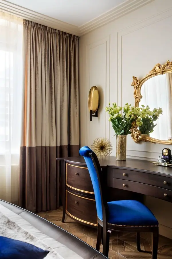 Золото в интерьере. Реализация