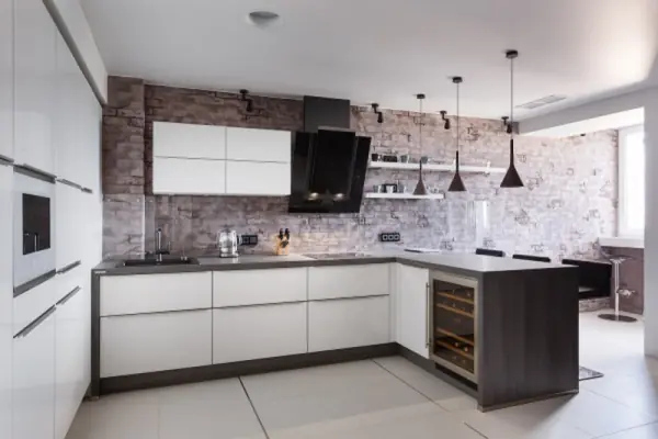 Кухня из акрилового камня 3