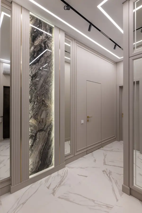 Светлая квартира в цвете кашемир