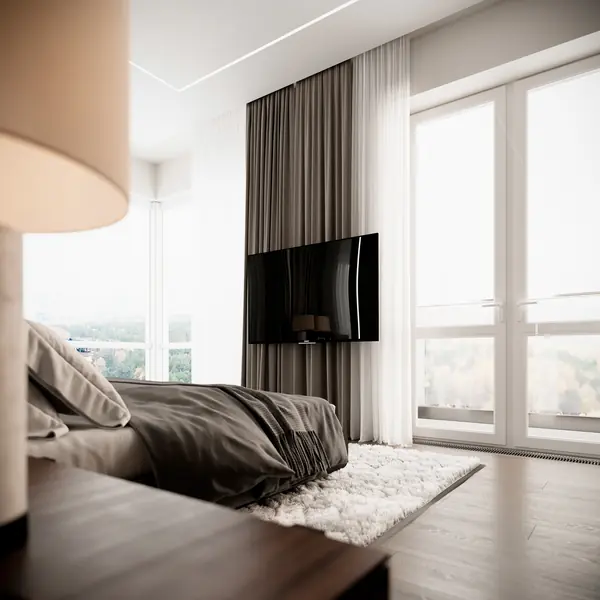 Unaufdringlicher Luxus in einer geräumigen Wohnung