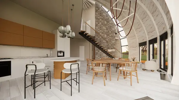 Купольное поместье в сердце леса