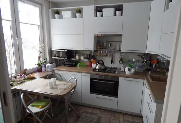 Кухни с фасадами из пластика