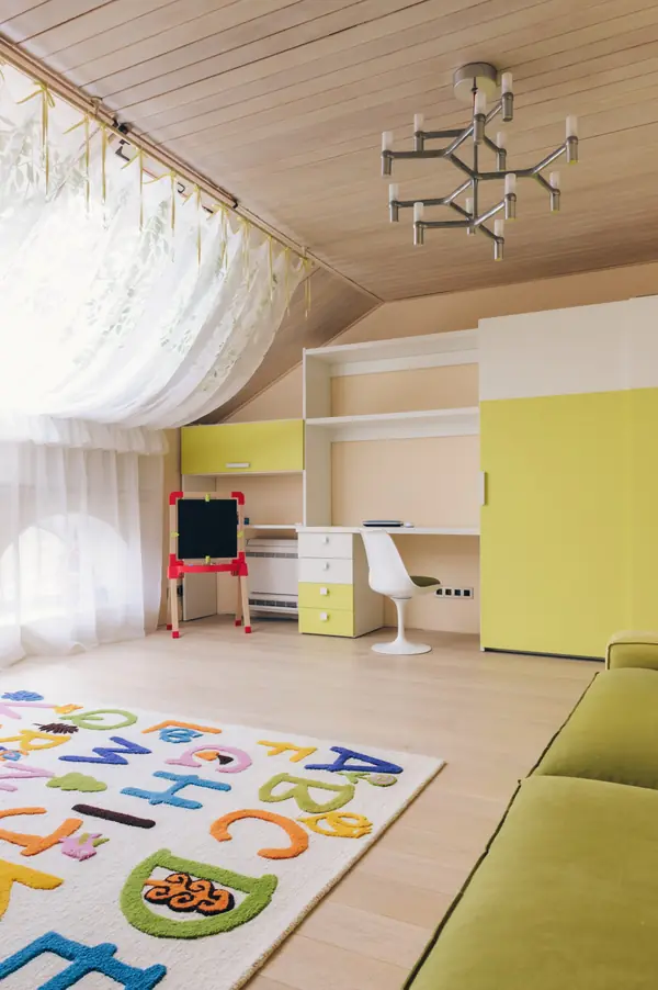 Комплексный текстильный дизайн для дома в Подмосковье