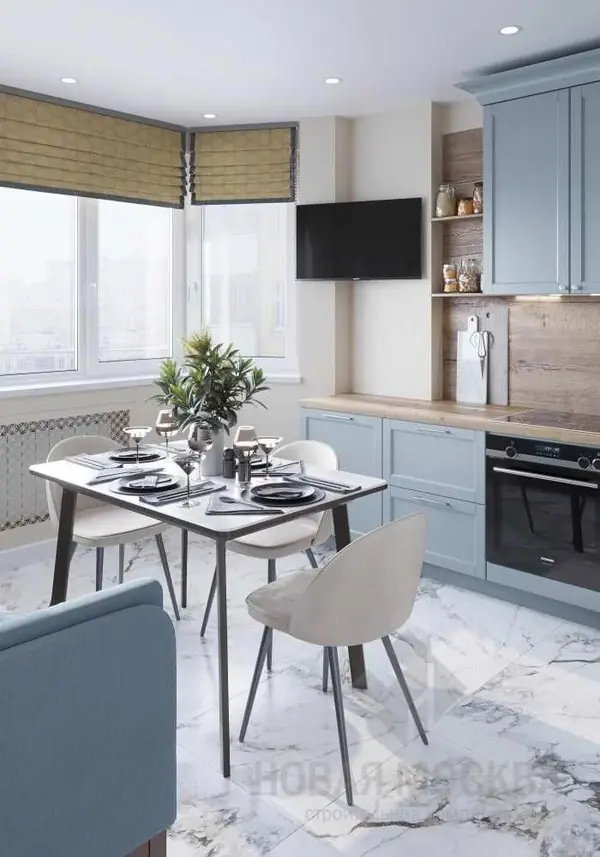 Дизайн-проект двухкомнатной квартиры 67 кв.м в Солнцево