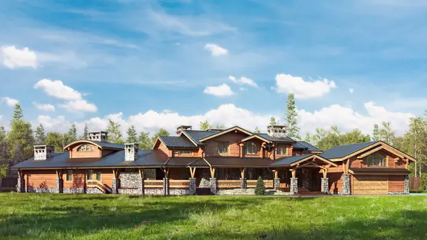 Private residence project, visualization. By Natalia Lomeiko, architect - http:/