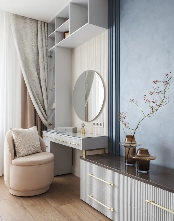 Реализация современной четырехкомнатной квартиры площадью 170 м²