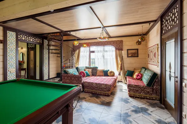 Интерьер гостевого дома с баней в Нижегородской области