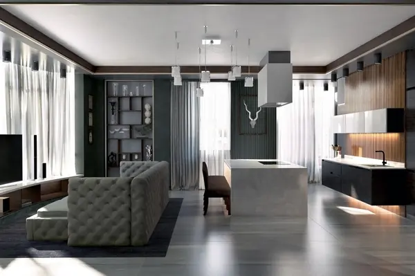 улица Рахманинова. Апартаменты 109 м2.