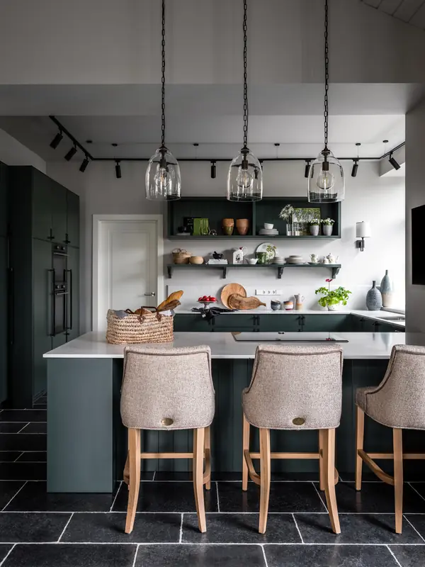 Интерьеры загородного дома в Дарьино