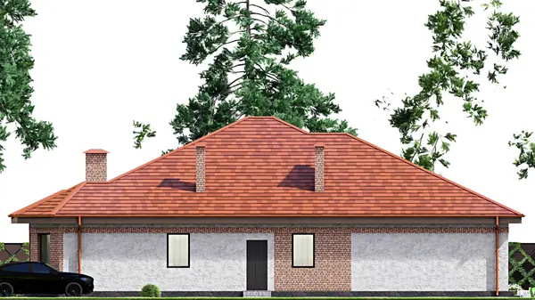 Проект одноэтажного дома 20х17м S269м2 F-15425