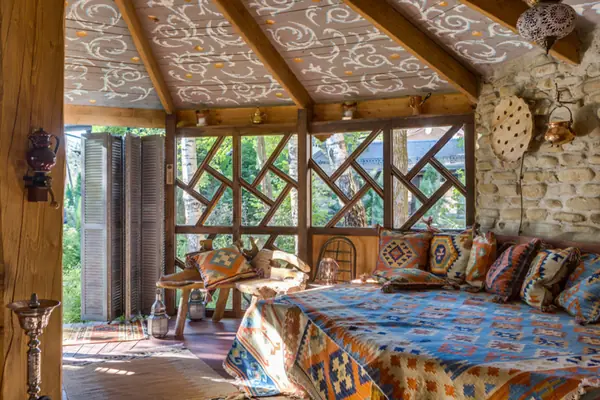 Круглая беседка