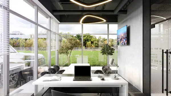 Office interior design options for ProGrade Aluminum Systems Corp. USA