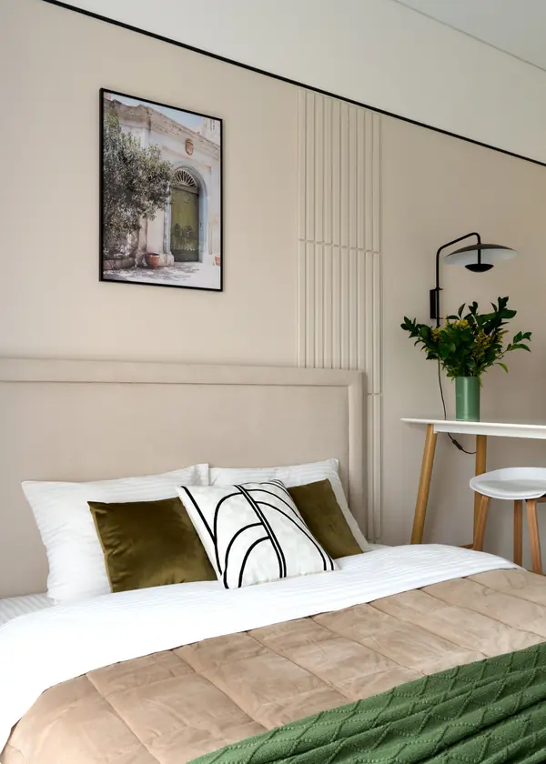 Квартира — студия по дизайн проекту Екатерины Тагировоq