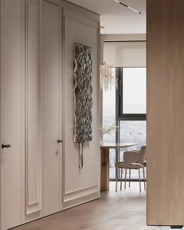 ЖК "Primavera" (104 кв). Прихожая и коридор