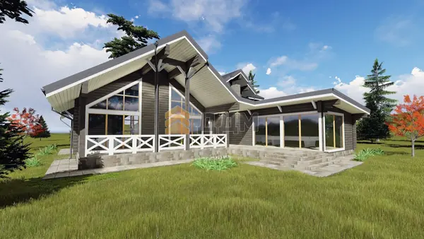 Дом из клееного бруса "Сочи"