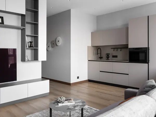 Дизайн и ремонт квартиры в ЖК Кристалл - Практичность и стиль