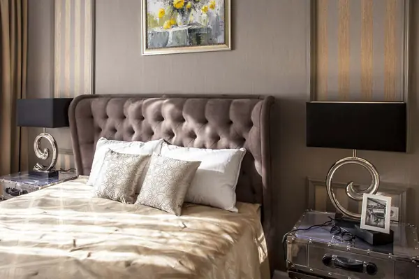 Помпезный Арт-деко в квартире на Нагатинской