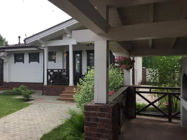 Одноэтажный дом в финском стиле