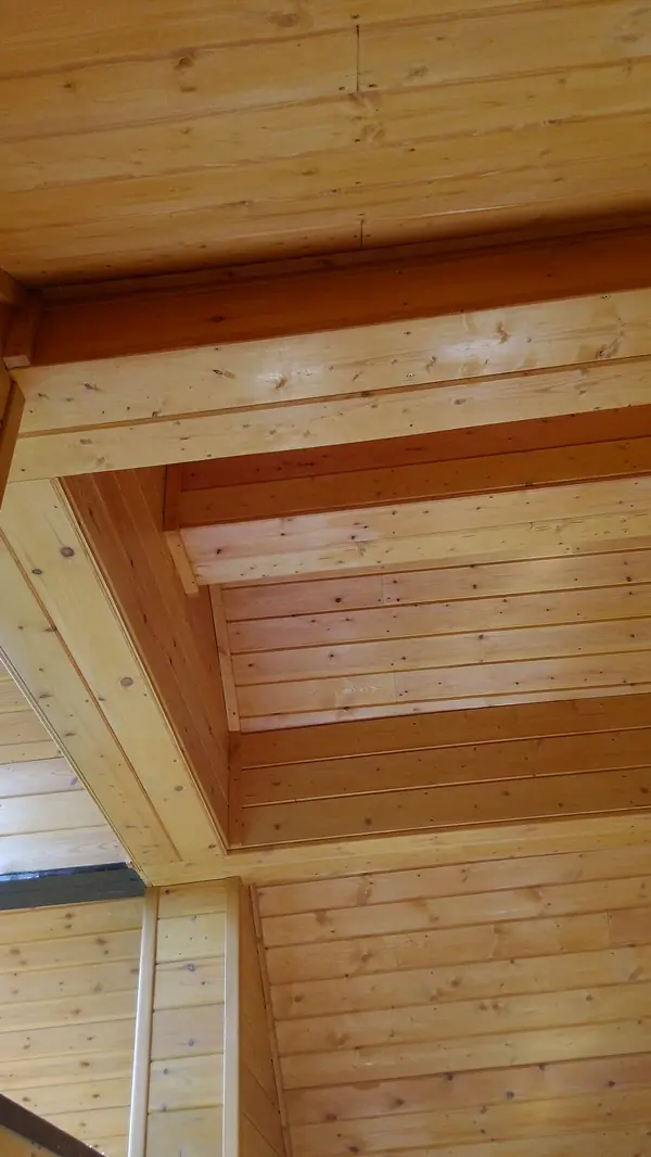 Дом из бруса для бабушки