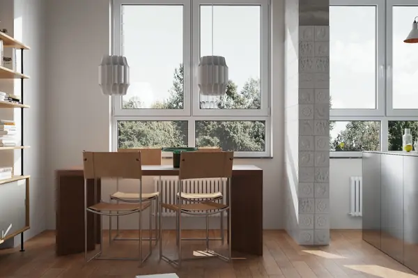 120 м2 для семьи искусствоведа на берегу моря