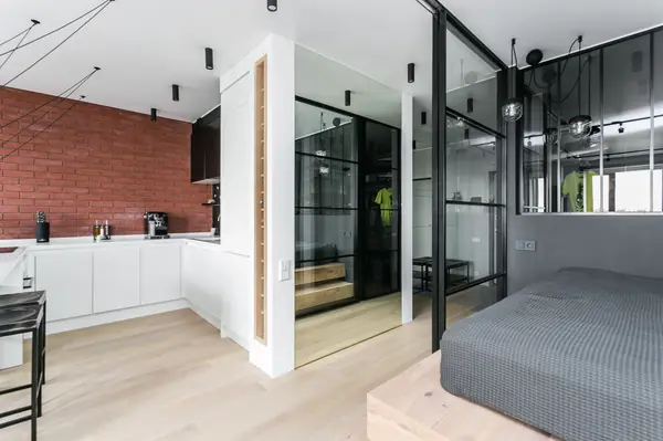 Дизайн и ремонт квартиры 50 кв. метров в стиле лофт