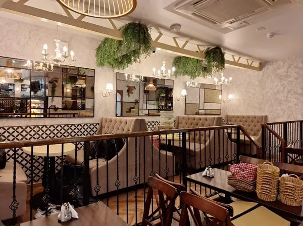 Проект кафе "Итальянский дворик", г. Москва