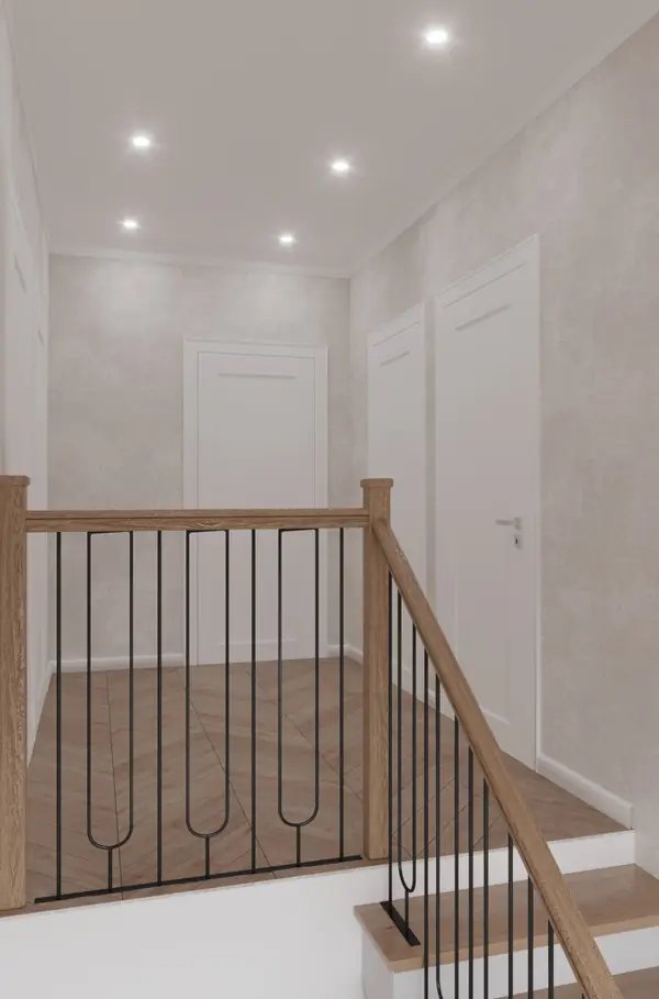 Дизайн интерьера двухэтажного дома 120 кв.м.