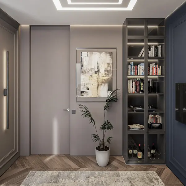 Дизайн-проект четырехкомнатной квартиры 99 м²