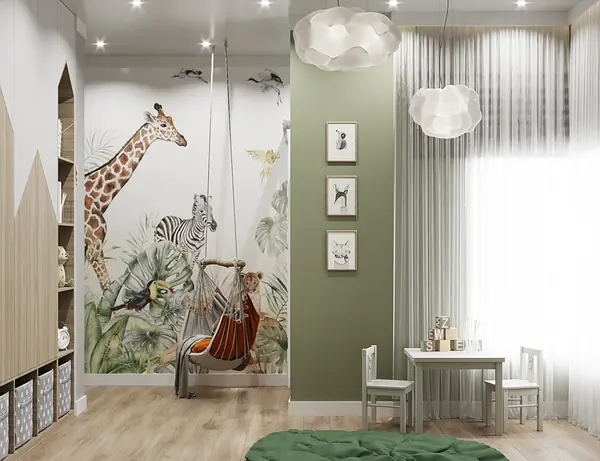 Детская комната «Джунгли»