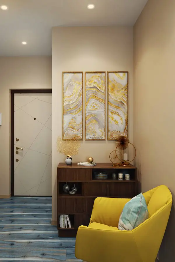 Дизайн квартиры в ЖК «Новая олимпийская деревня» — Разноцветный калейдоскоп