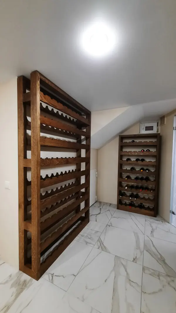 Винные стеллажи по индивидуальным размерам