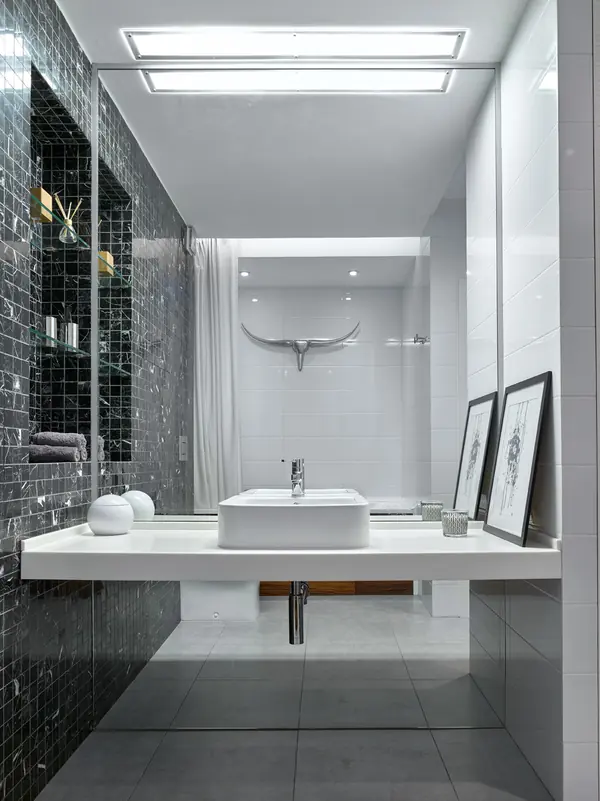 Квартира в серых тонах / gray apartment