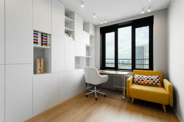 Сканди + лофт = уютная квартира для молодой семейной пары