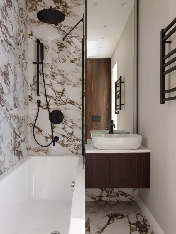 Интерьер квартиры 50 кв.м. в стиле современной классики